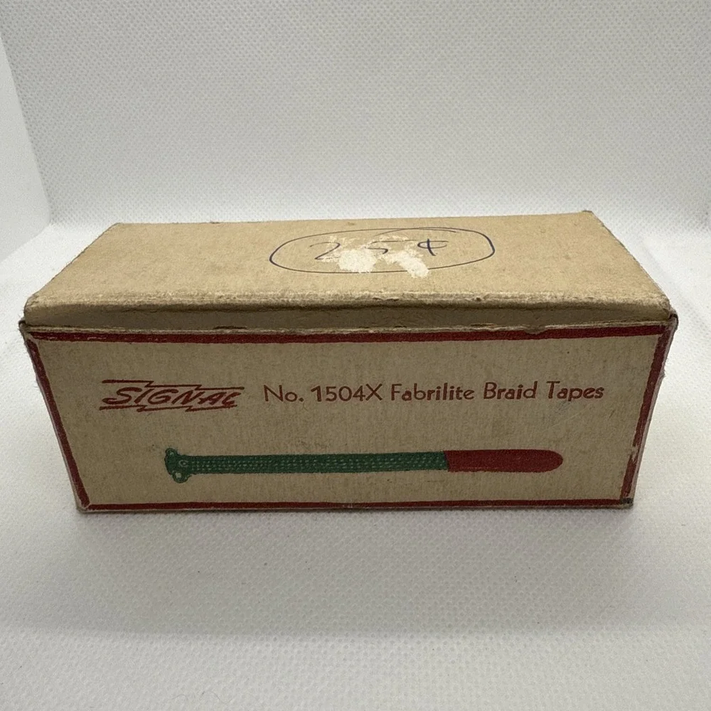 Signal No.1504X Piano Action Braid‎ Tapes Fabrilite Vintage Repair Parts